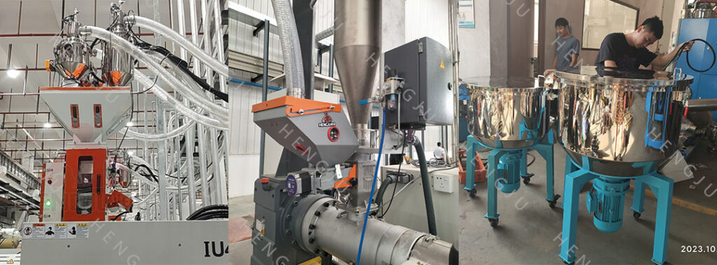 Injection molding extrusion production - How to choose the appropriate plastic mixer equipment